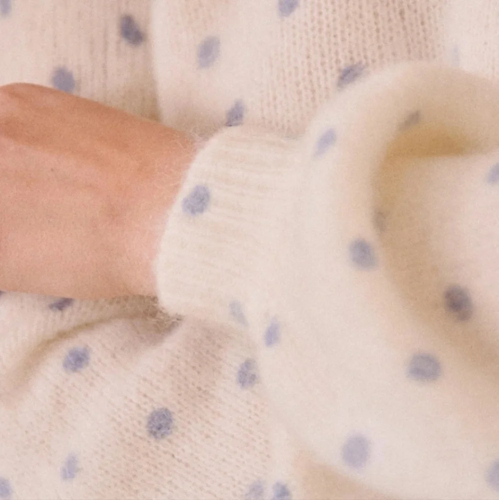 Nwt! Sezane Alban jumper polka dot - Picture 3 of 10